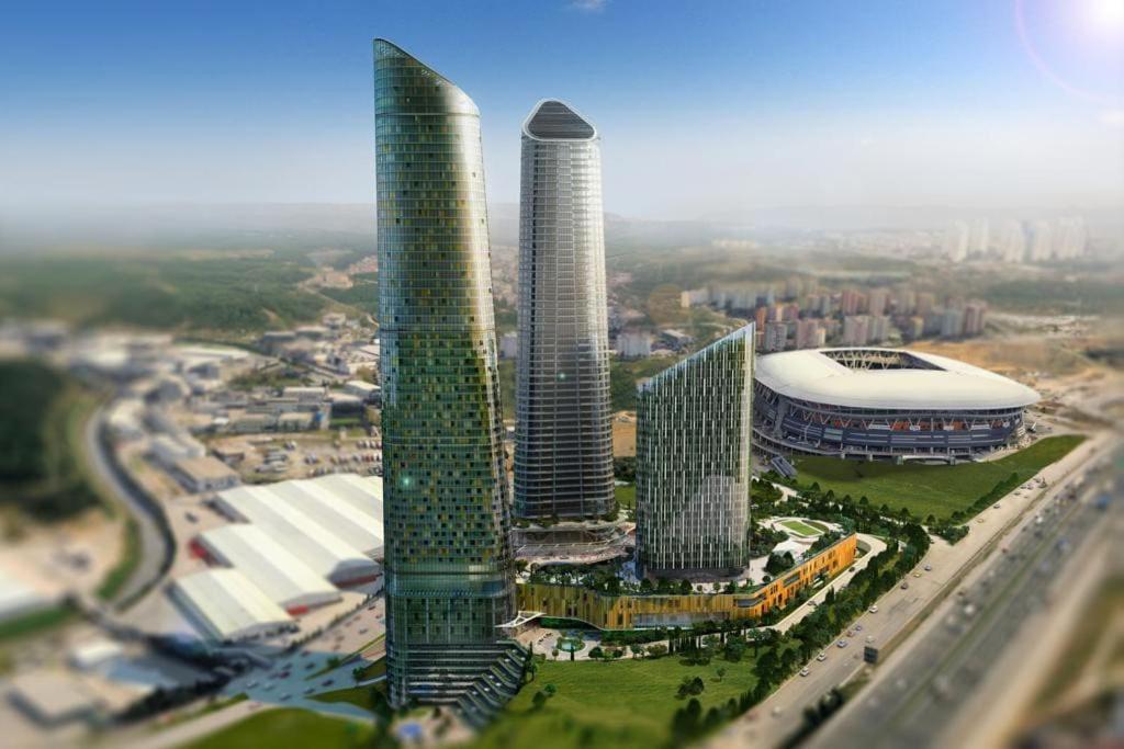 Daire Skyland Luxury Tower 1+1 With Terrace *